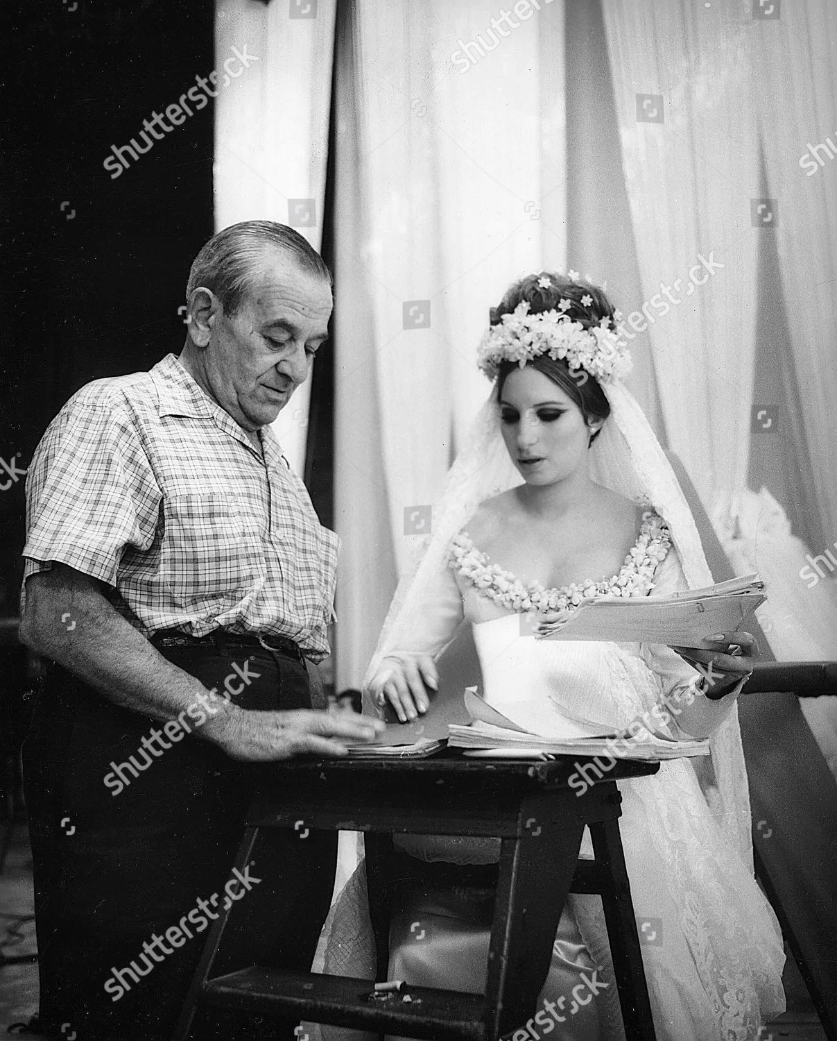 William Wyler Barbra Streisand Editorial Stock Photo - Stock Image ...