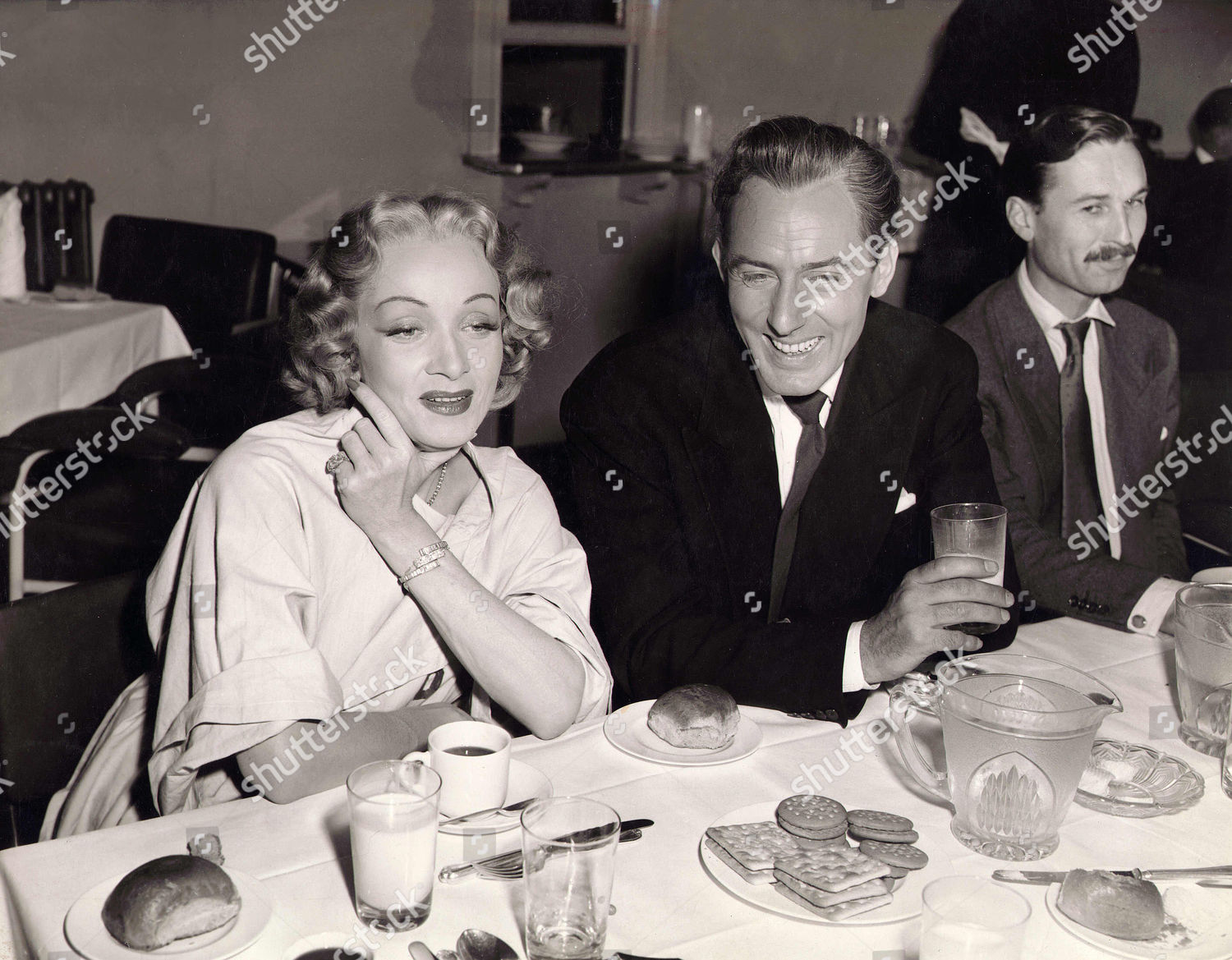 Marlene Dietrich Michael Wilding Editorial Stock Photo - Stock Image ...