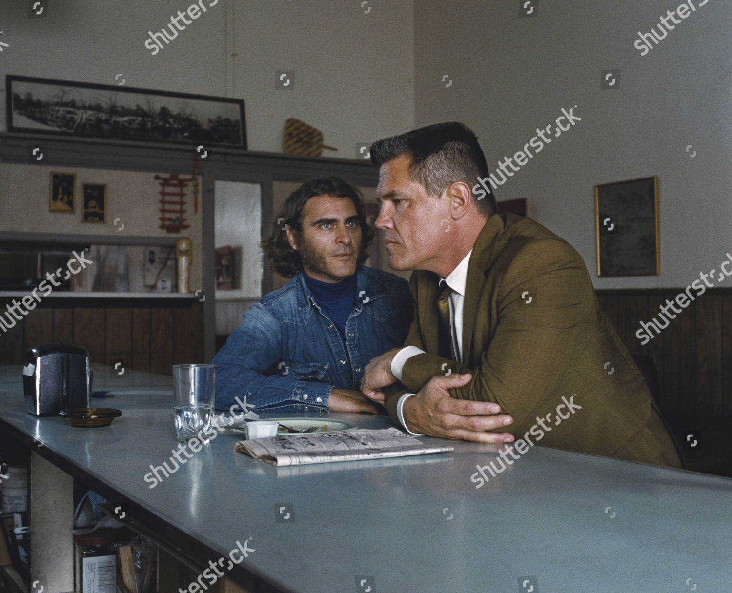 Joaquin Phoenix Josh Brolin Editorial Stock Photo - Stock Image