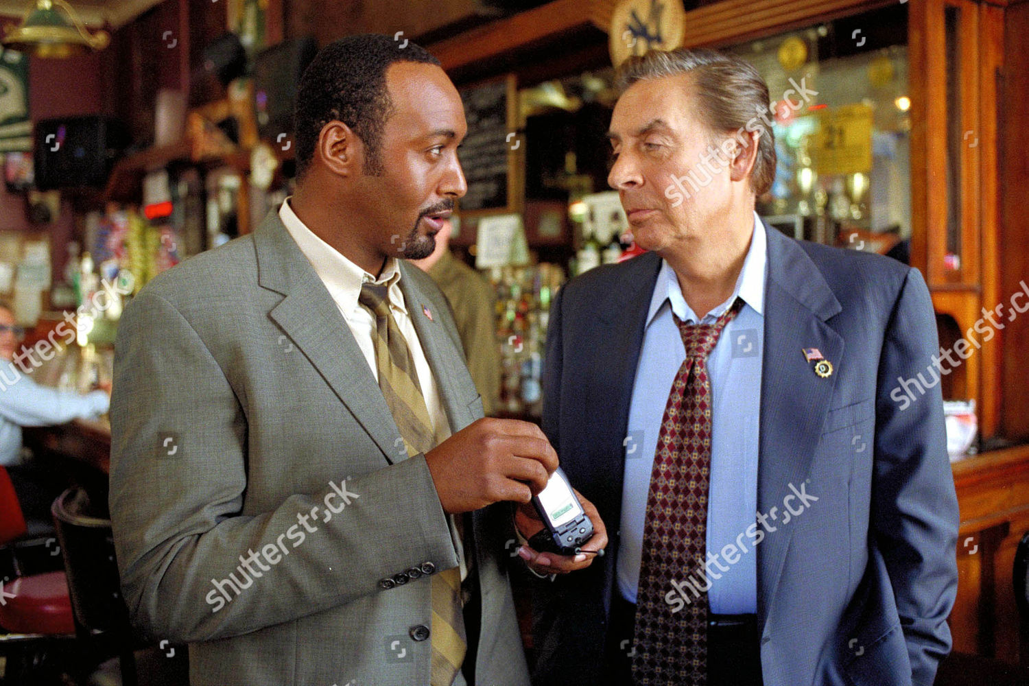 Jesse L Martin Jerry Orbach Editorial Stock Photo - Stock Image ...