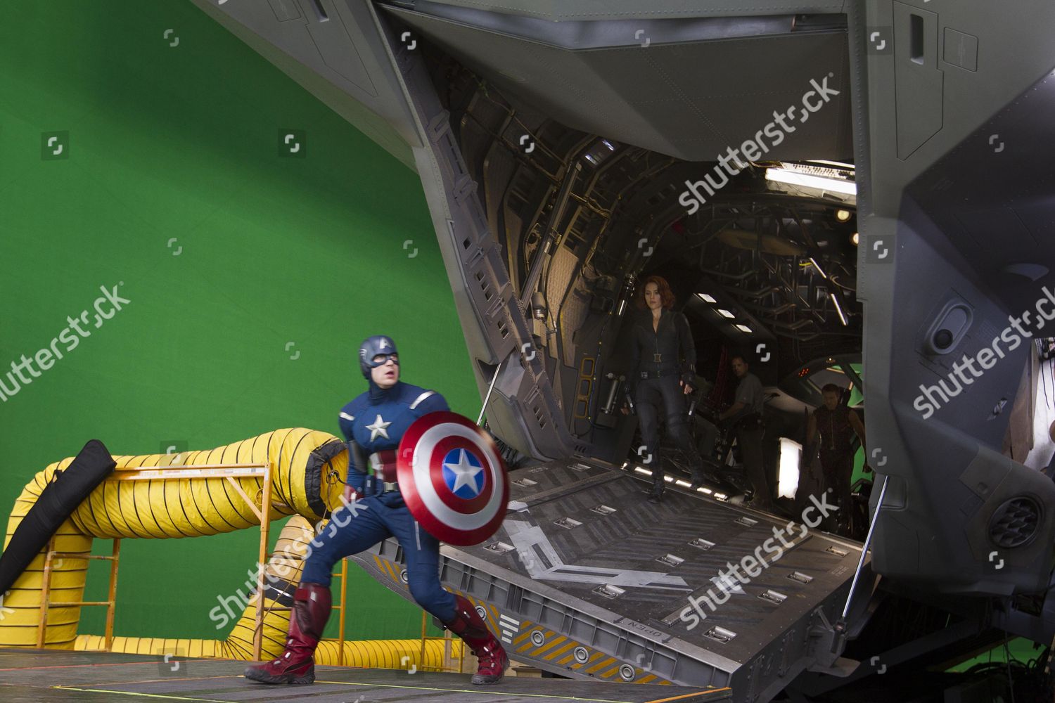 Chris Evans Scarlett Johansson Editorial Stock Photo - Stock Image