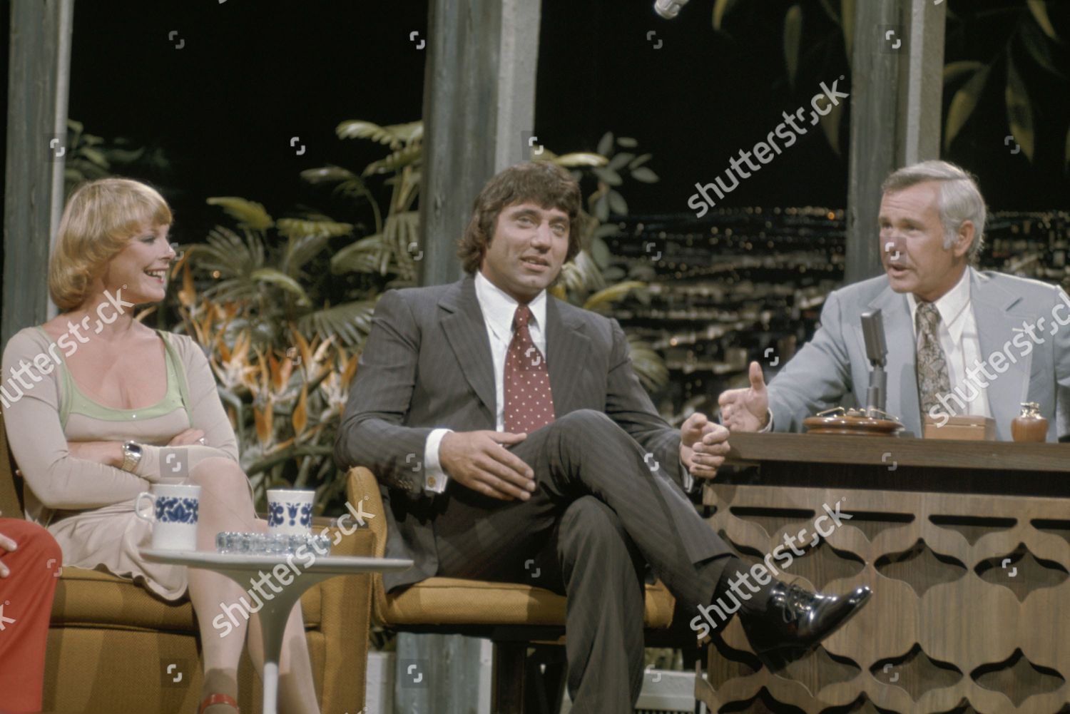 Elke Sommer Joe Namath Johnny Carson Editorial Stock Photo - Stock ...