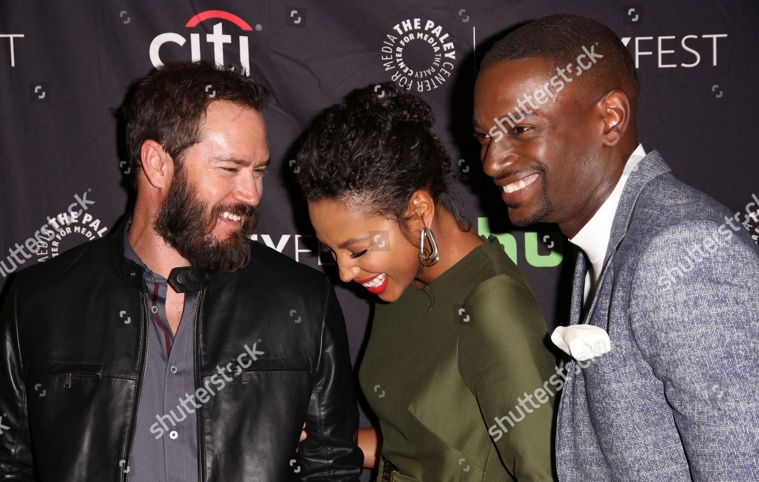 Markpaul Gosselaar Kylie Bunbury Mo Mcrae Editorial Stock Photo - Stock ...