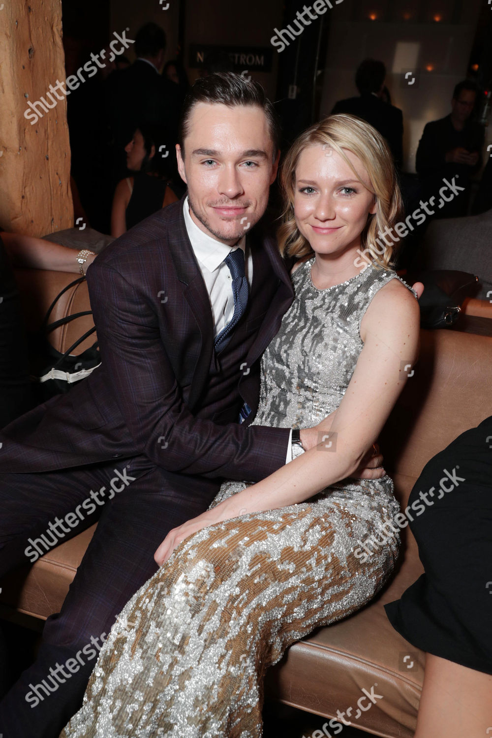 Sam Underwood Valorie Curry Editorial Stock Photo - Stock Image ...