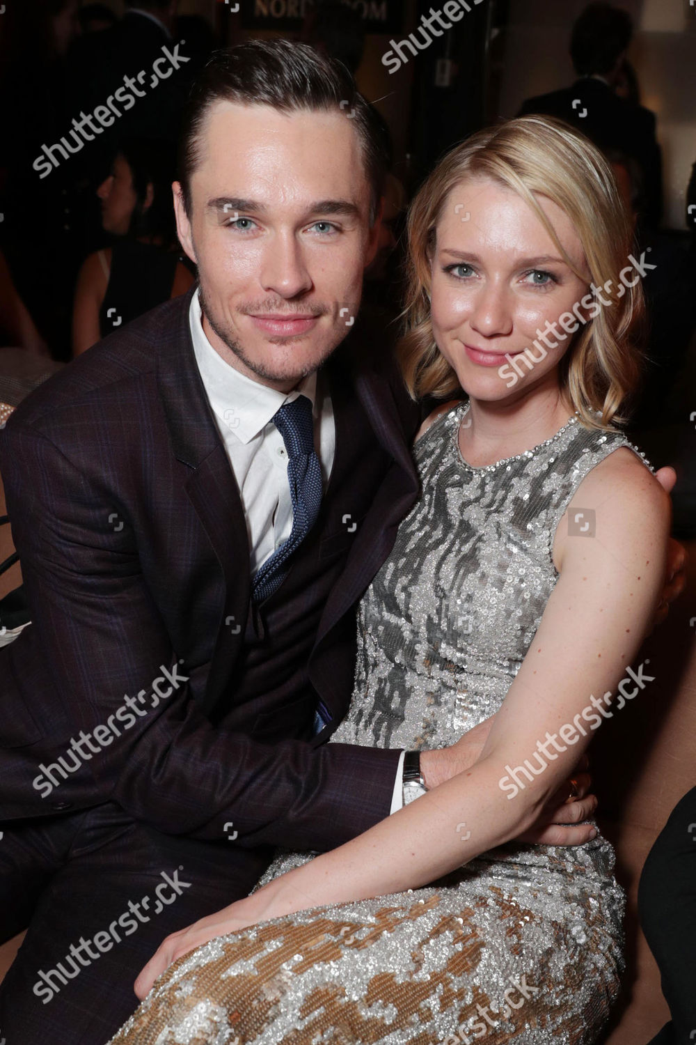 Sam Underwood Valorie Curry Editorial Stock Photo - Stock Image ...