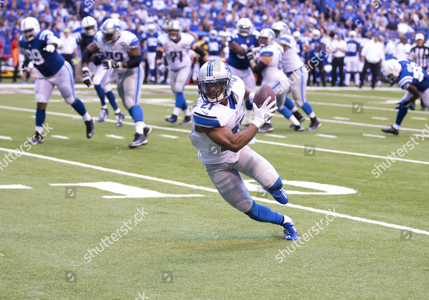 Detroit Lions Running Back Ameer Abdullah Editorial Stock Photo - Stock ...