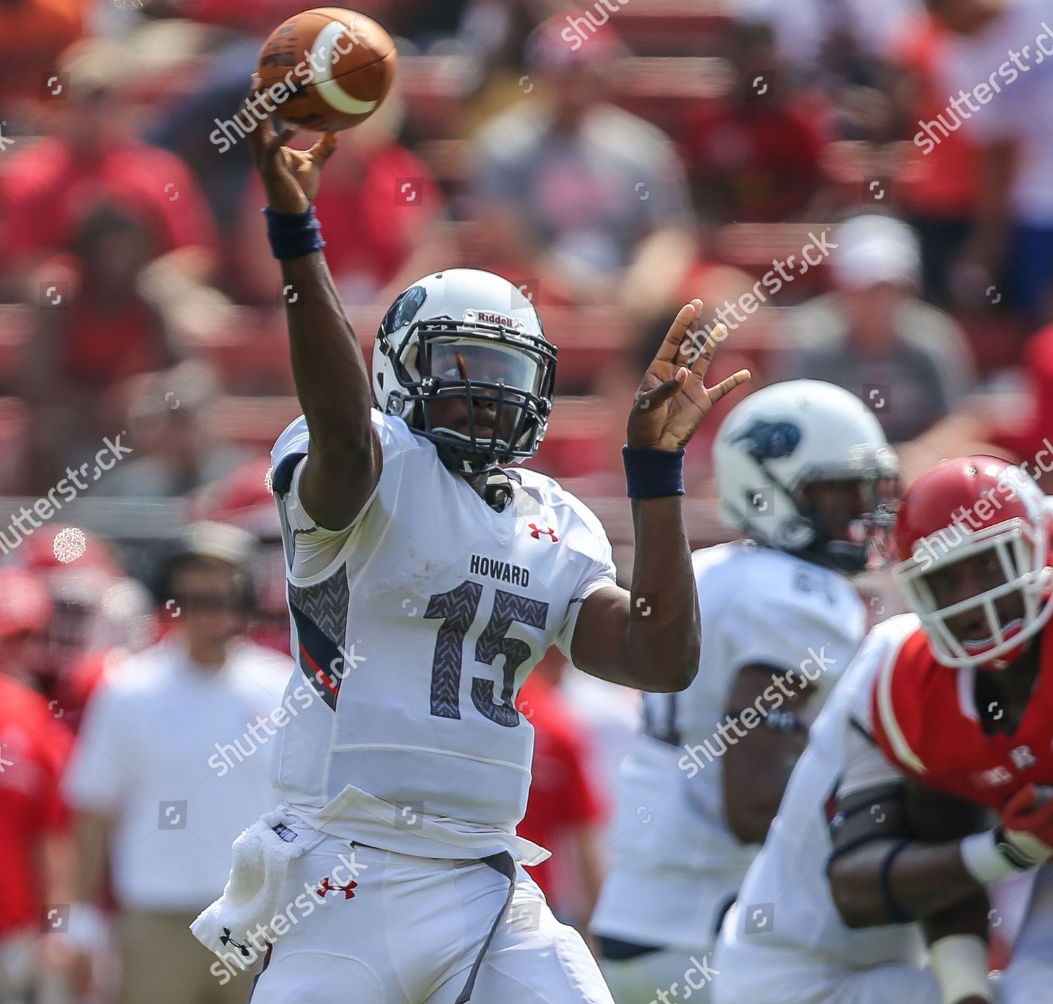 Howard Bison Quarterback Kalen Johnson 15 Editorial Stock Photo Stock Image Shutterstock
