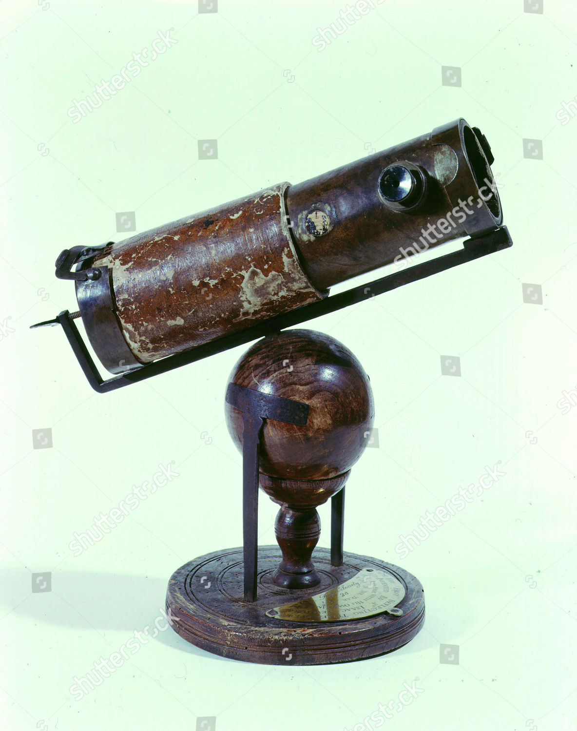 Reflecting Telescope 1672 Isaac Newton 16421727 Editorial Stock Photo ...