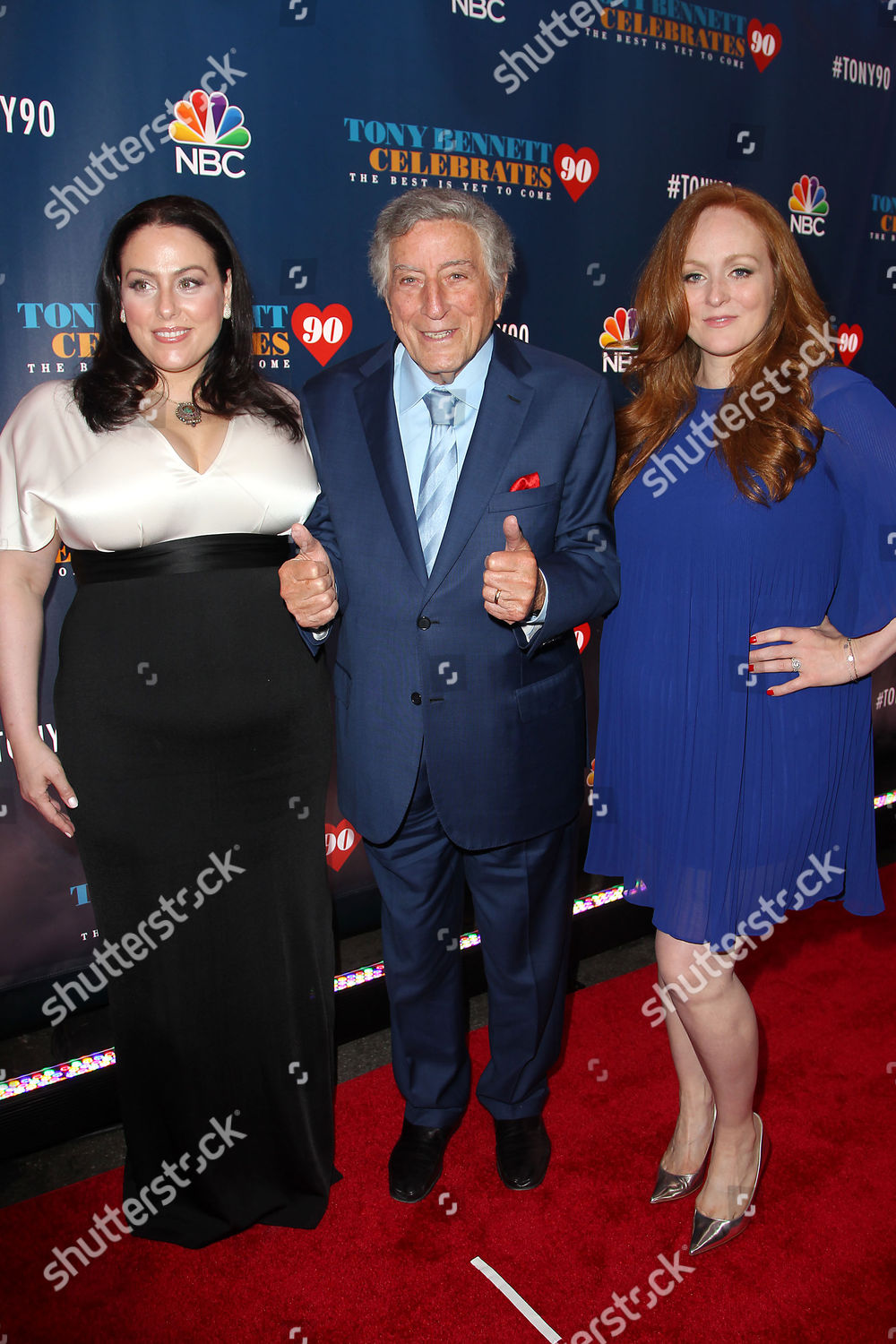 Joanna Bennett Tony Bennett Antonia Bennet Editorial Stock Photo ...