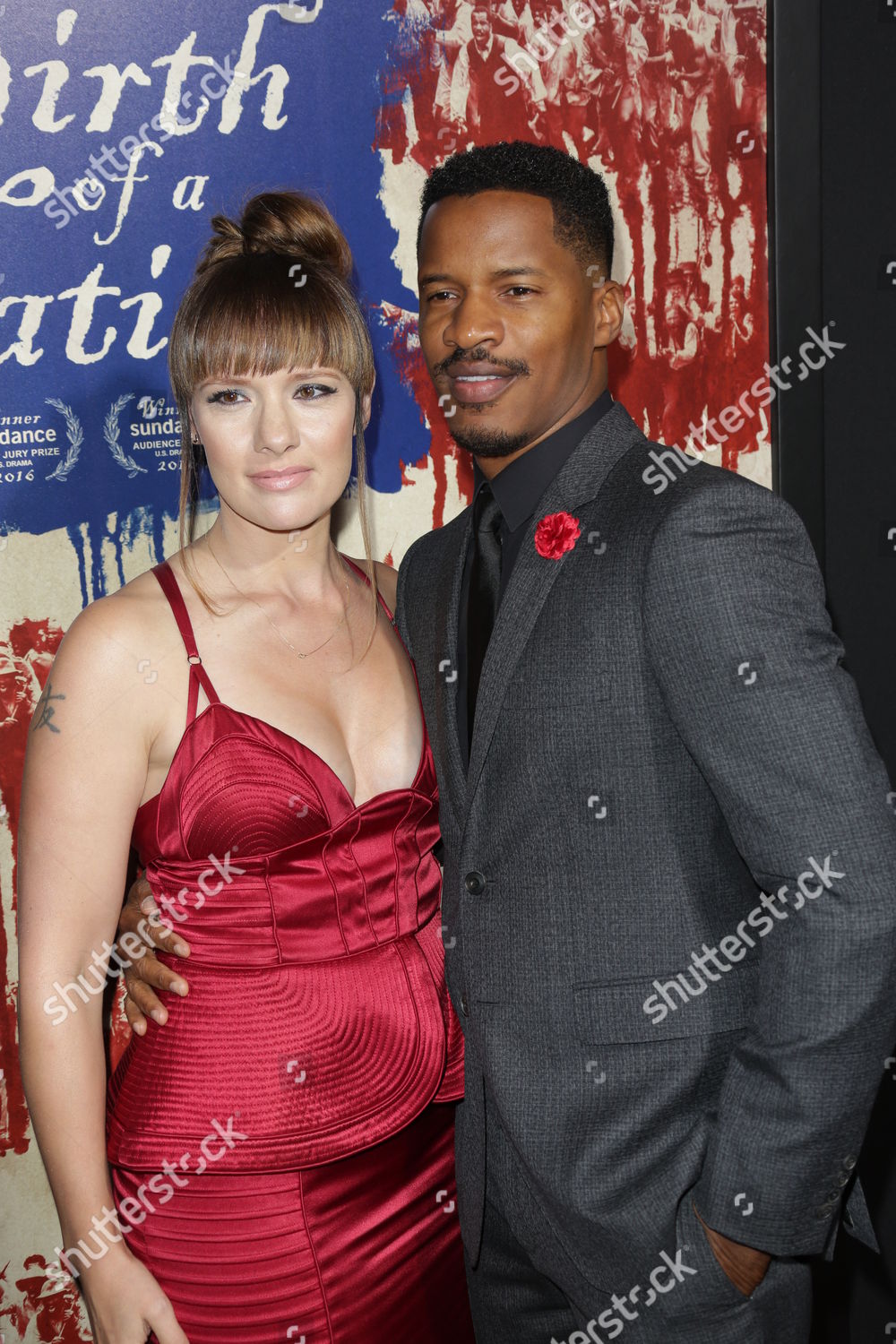 Nate Parker Wife Sarah Disanto Editorial Stock Photo - Stock Image ...