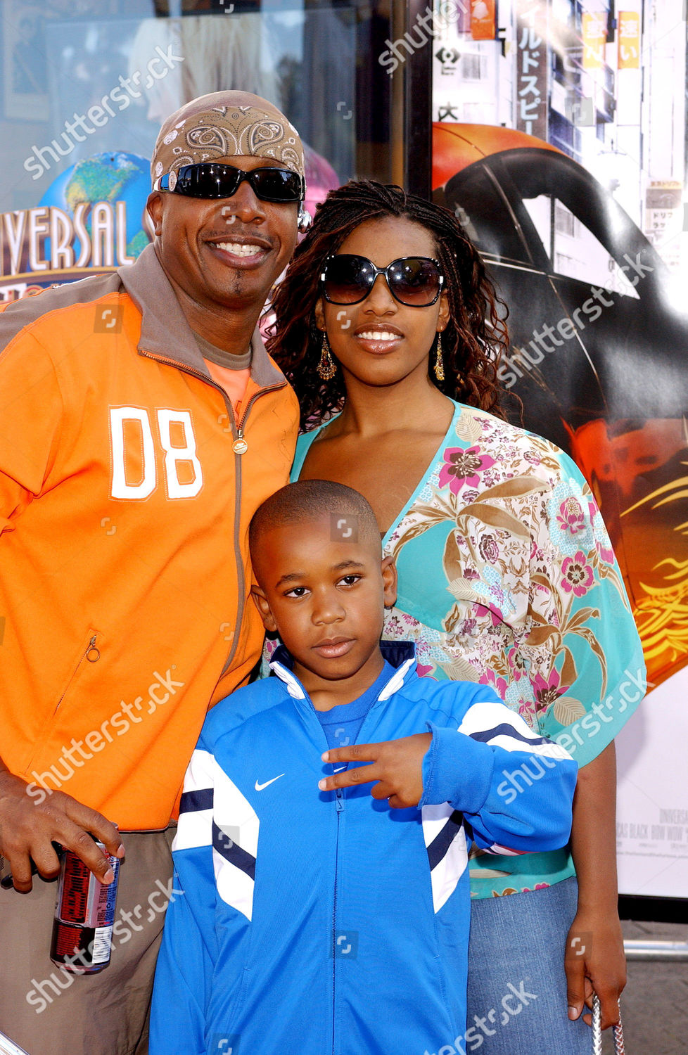 Mc Hammer Stephanie Burrell Child Editorial Stock Photo - Stock Image ...