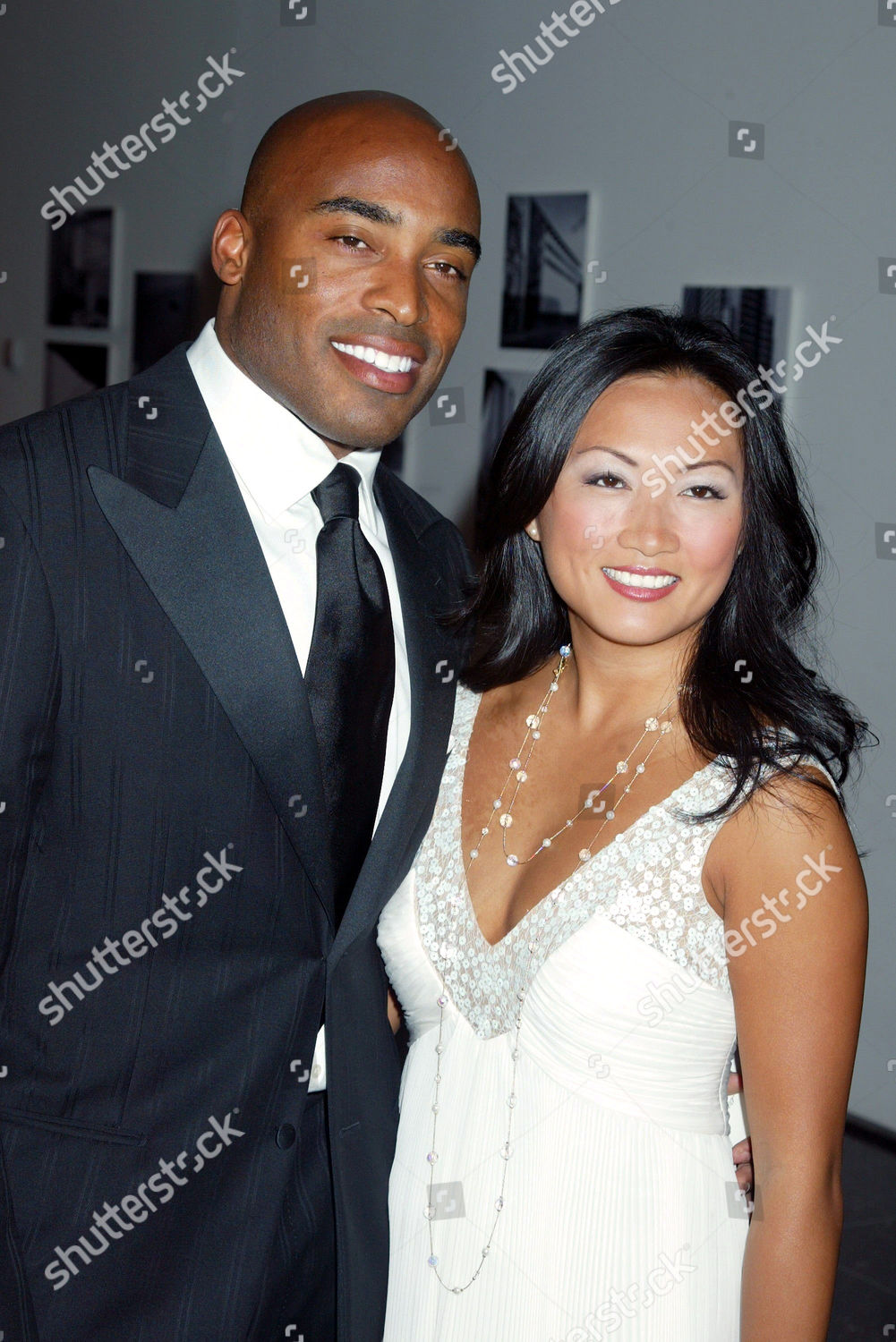 Tiki Barber His Wife Ginny Editorial Stock Photo - Stock Image ...