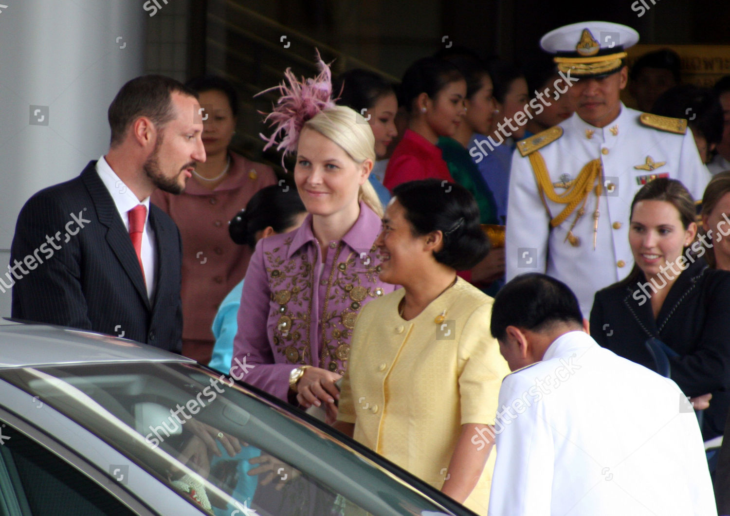 Prince Haakon Princess Mette Marit Princess Editorial Stock Photo(02)