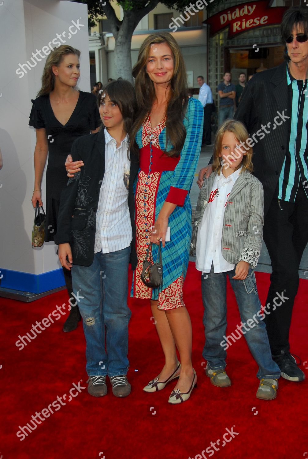 Paulina Porizkova Ric Ocasek Family Editorial Stock Photo - Stock Image ...