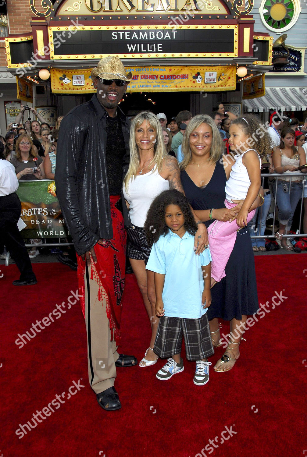 Dennis Rodman Family Editorial Stock Photo - Stock Image | Shutterstock