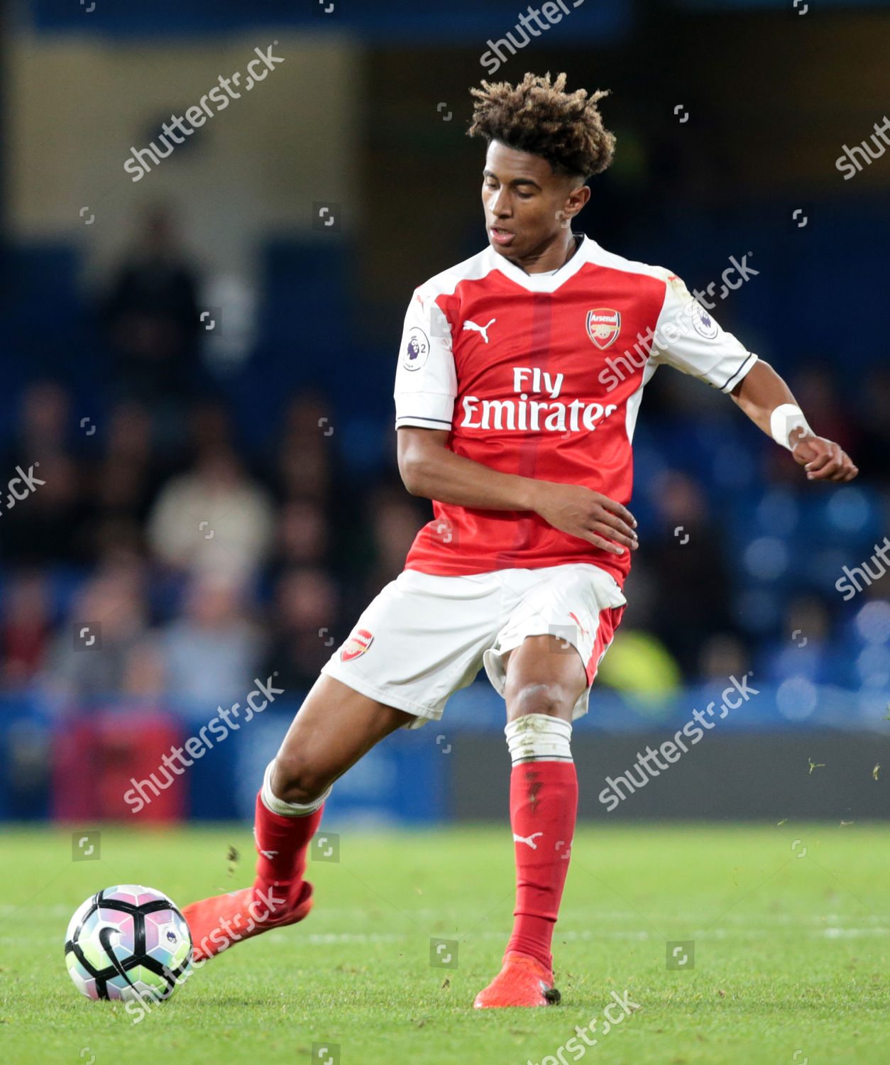 Aresnals U23s Reiss Nelson During Premier League 2match Editorial Stock Photo Stock Image Shutterstock