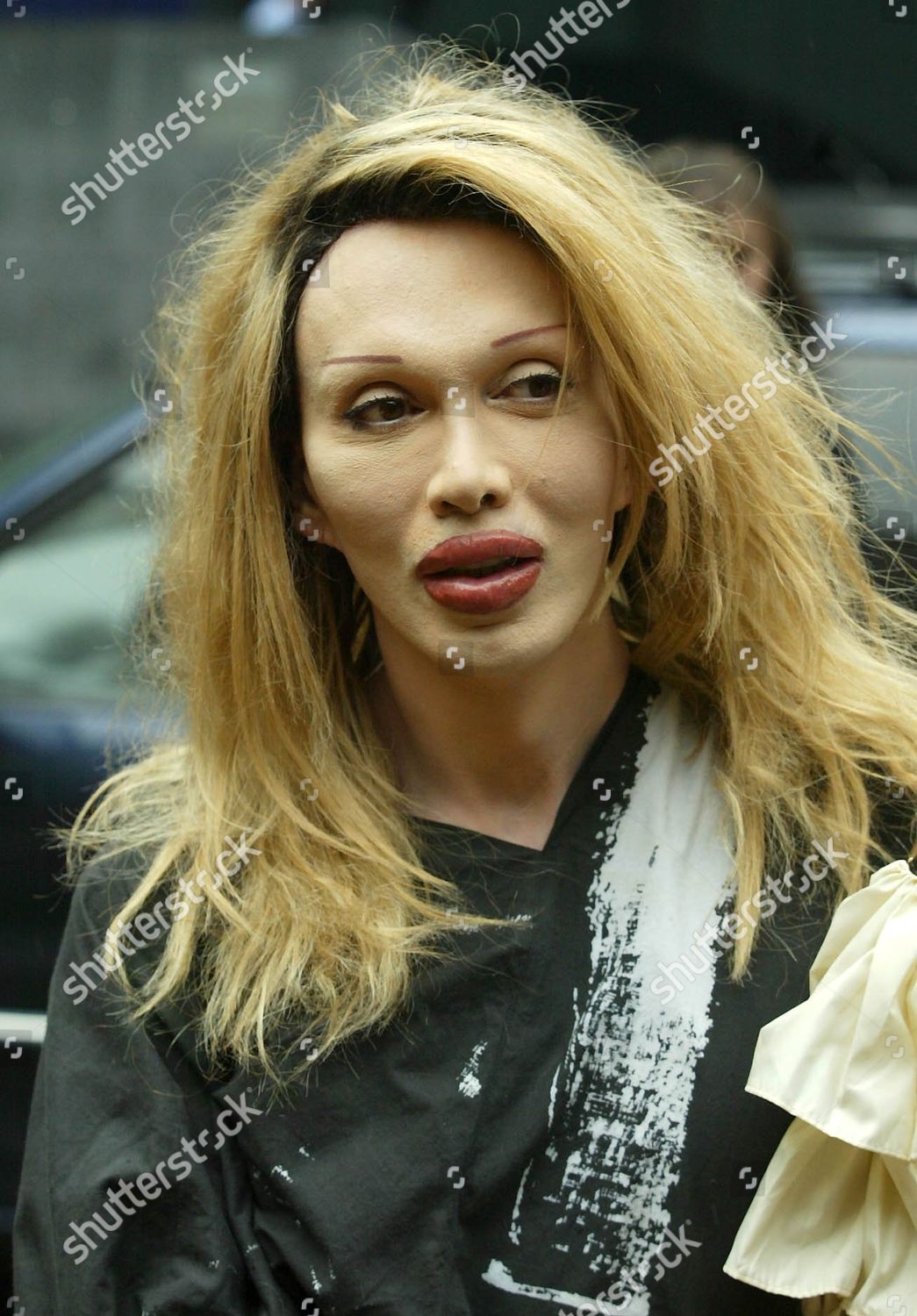 Pete Burns Arrives Court Where He Faces Editorial Stock Photo