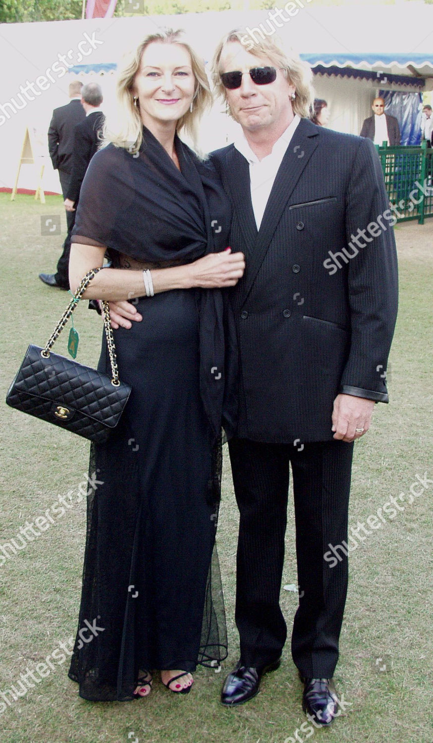 Rick Parfitt Wife Lindsay Editorial Stock Photo Stock Image