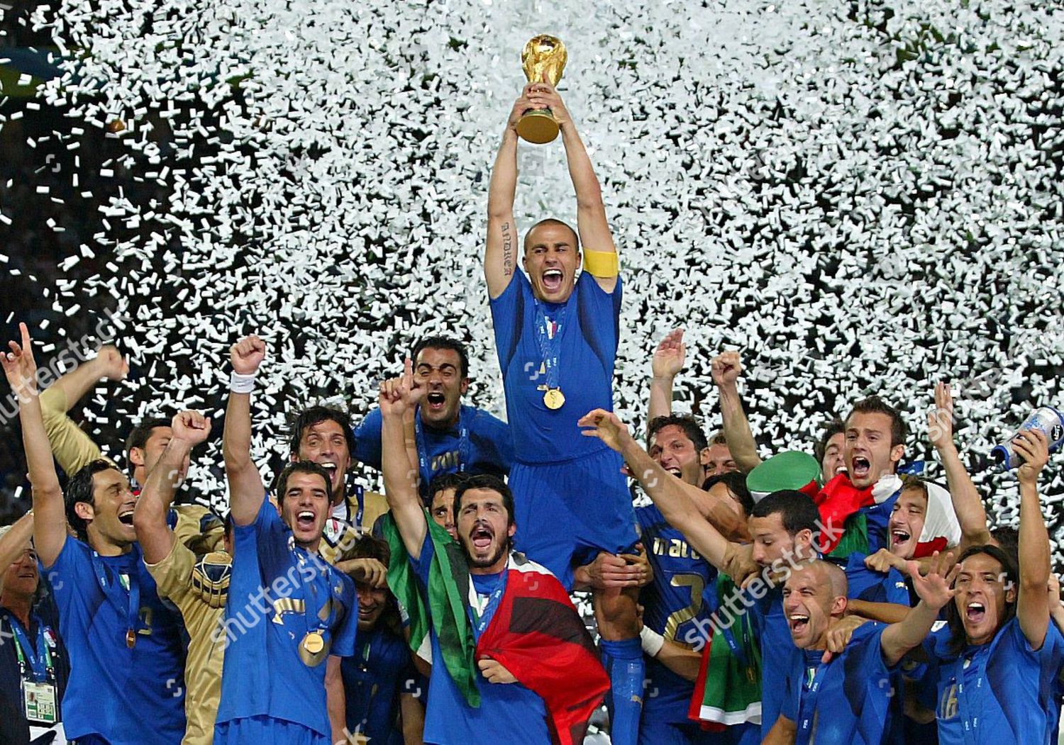 Italys Captain Fabio Cannavaro Fifa World Editorial Stock Photo Stock Image Shutterstock