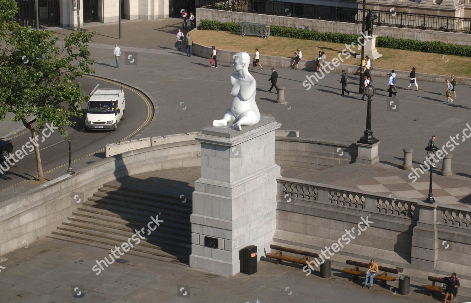 Alison Lapper Pregnant Sculpture On 4th Editorial Stock Photo - Stock ...