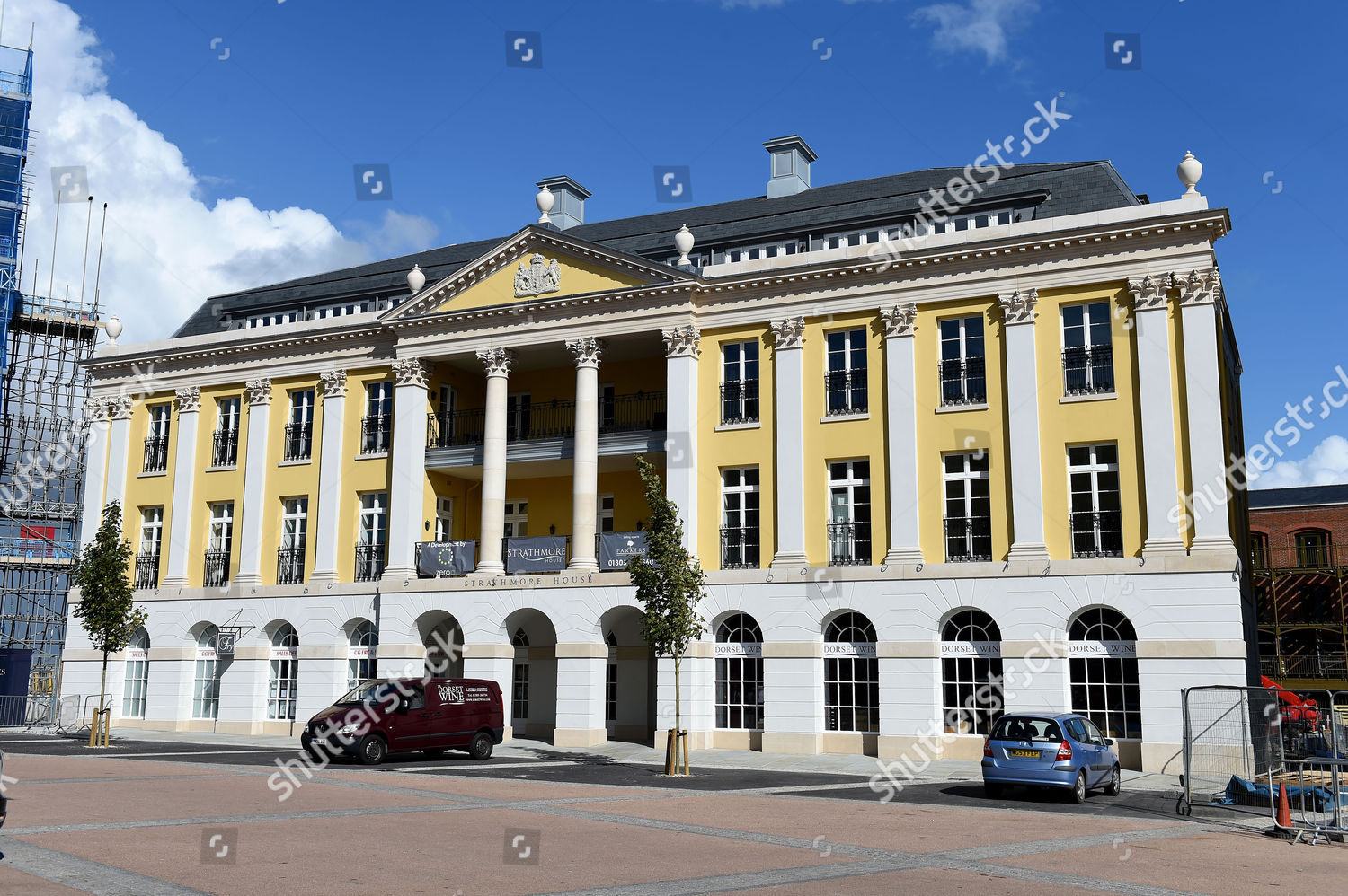 Strathmore House Exterior Queen Mother Square Editorial Stock Photo