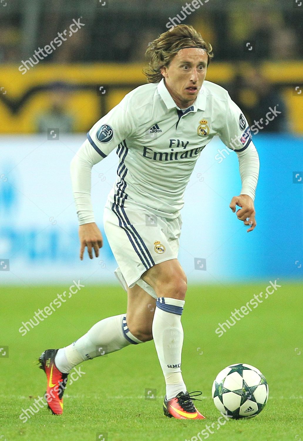 Luka Modric Real Madrid During Uefa Editorial Stock Photo - Stock Image ...