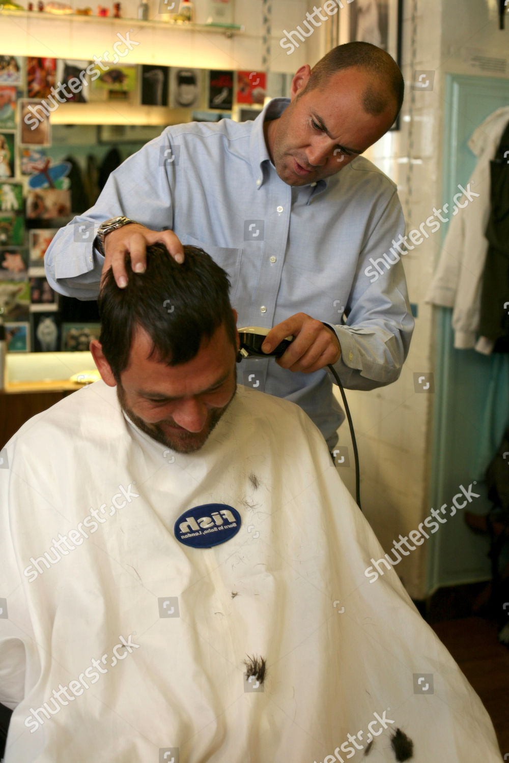 Johnny Vaughan Paul Burfoot Editorial Stock Photo Stock Image