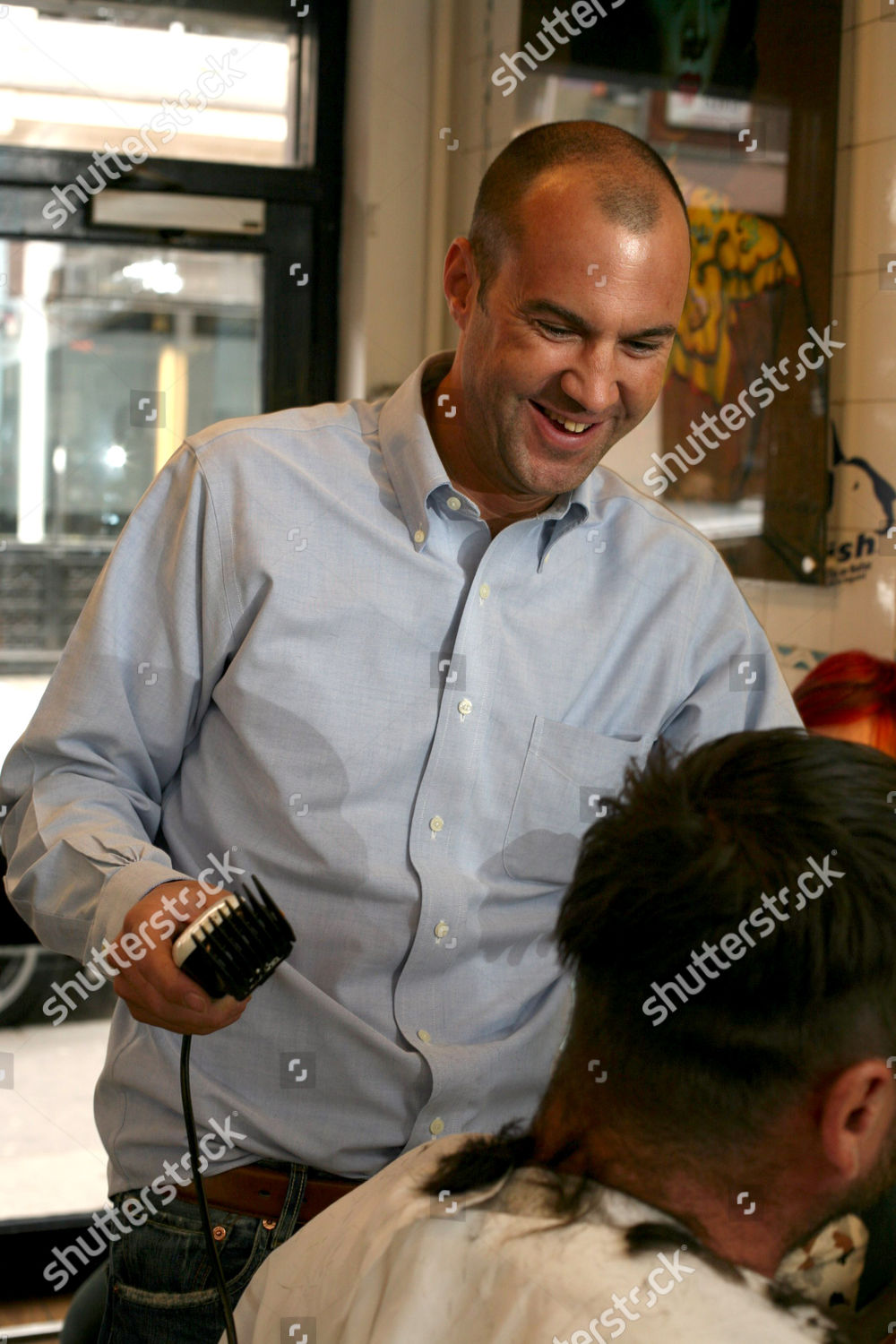 Johnny Vaughan Paul Burfoot Editorial Stock Photo Stock Image