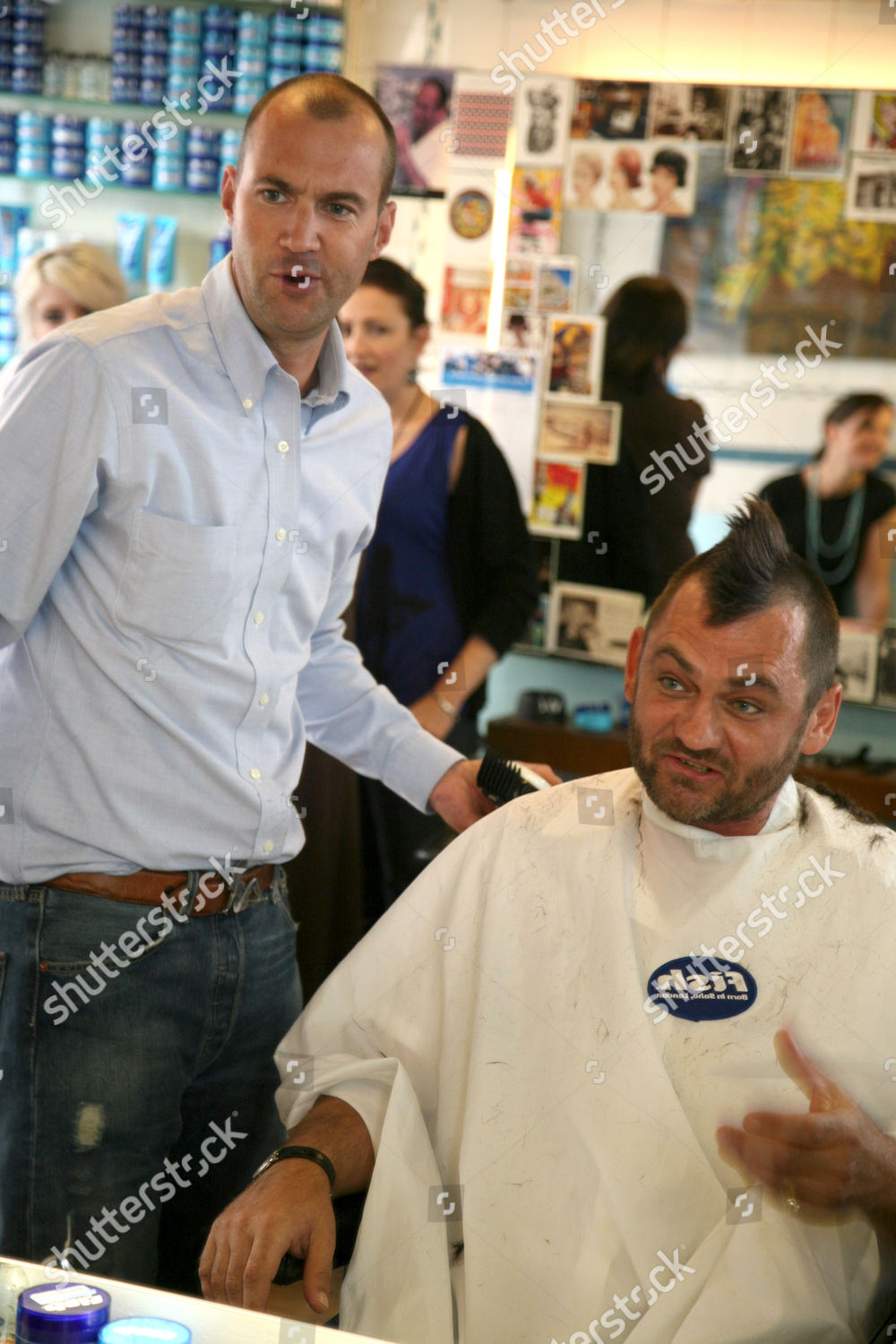 Johnny Vaughan Paul Burfoot Editorial Stock Photo Stock Image