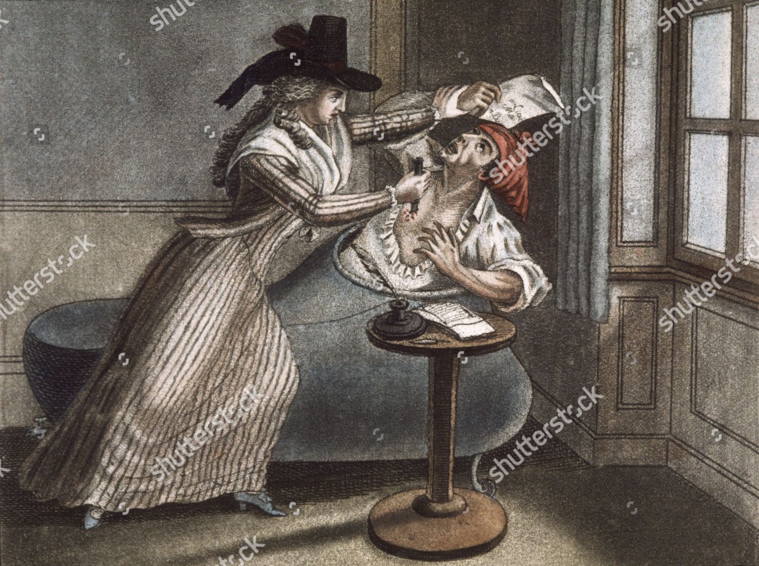 Assassination Jeanpaul Marat 174393 French Revolutionary Head Editorial Stock Photo Stock Image Shutterstock