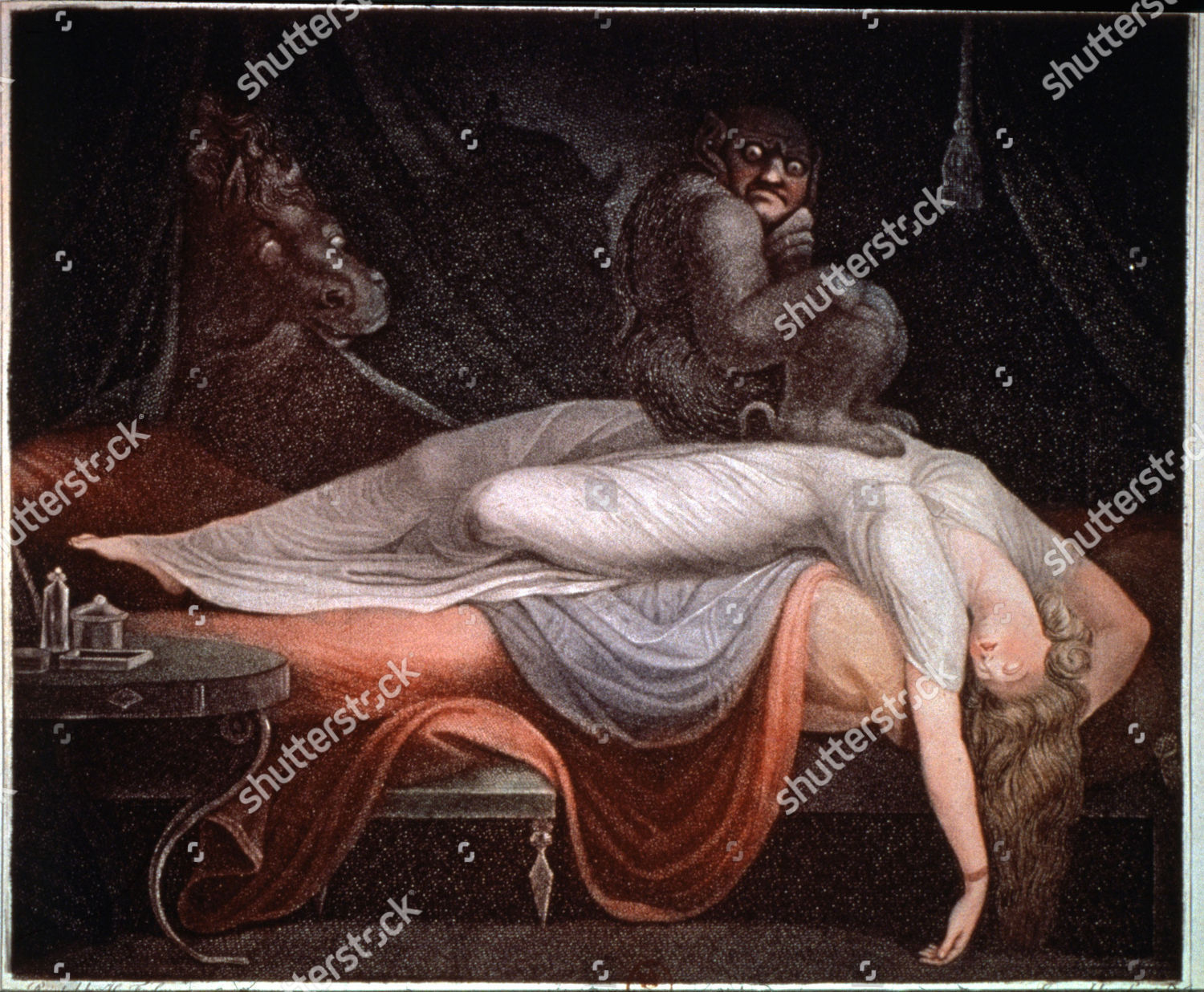 pic The Nightmare Painting Henry Fuseli https www shutterstock com de editorial image editorial art paintings various 6044407c