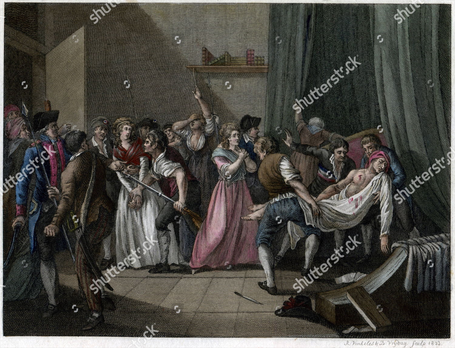 History French Revolution Jeanpaul Marats 174393 Editorial Stock Photo ...