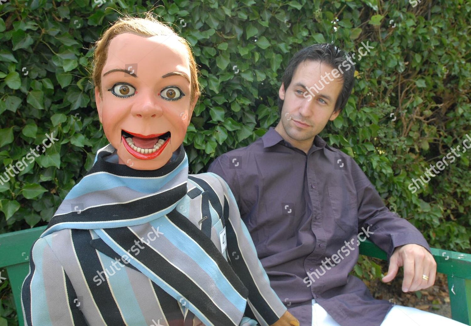 Ventriloquist Dummy Archie Andrews Ventriloquist Steve Editorial Stock