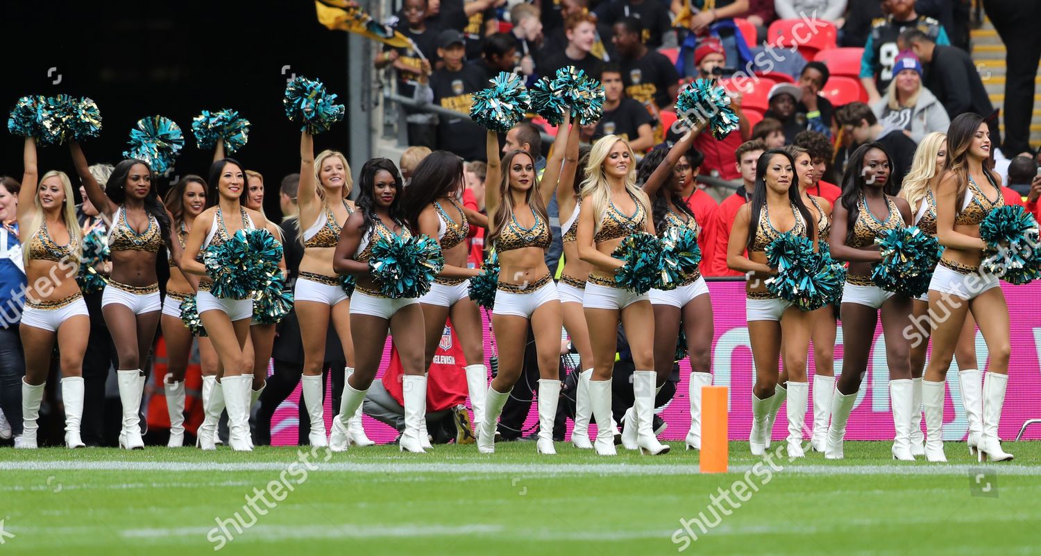 Jacksonville Jaguars Cheerleaders During International Series Editorial  Stock Photo - Stock Image