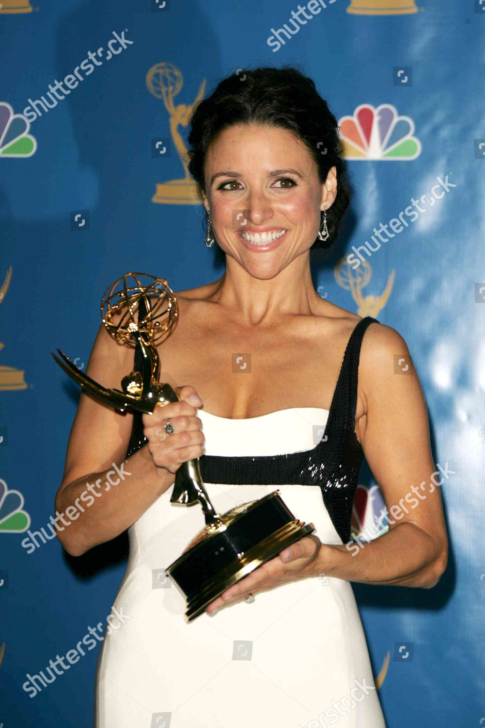 Julia Louis Dreyfus Winner Outstanding Lead Editorial Stock Photo ...