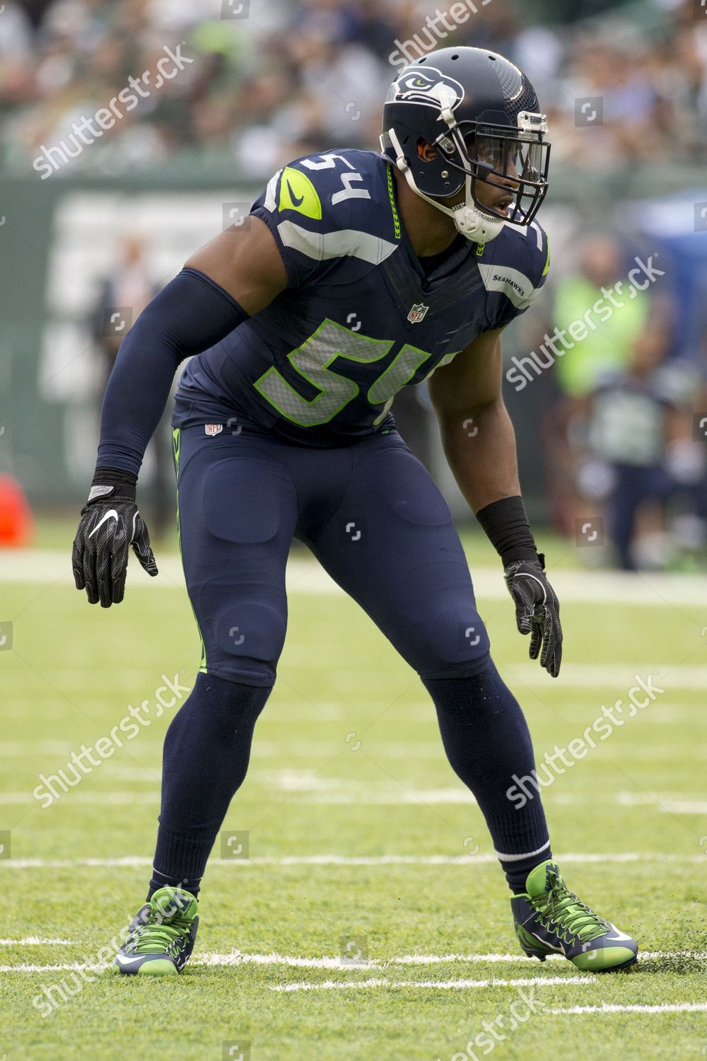 Seattle Seahawks Middle Linebacker Bobby Wagner Editorial Stock Photo -  Stock Image