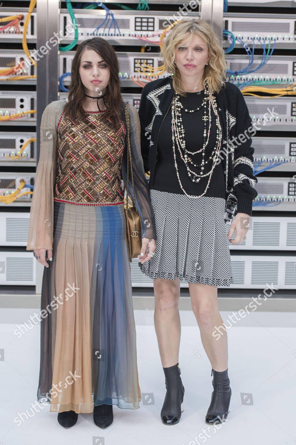 Courtney Love, Lily-Rose Depp and Carla Bruni lead the fash pack at Inside  Chanel event during Paris Fashion Week