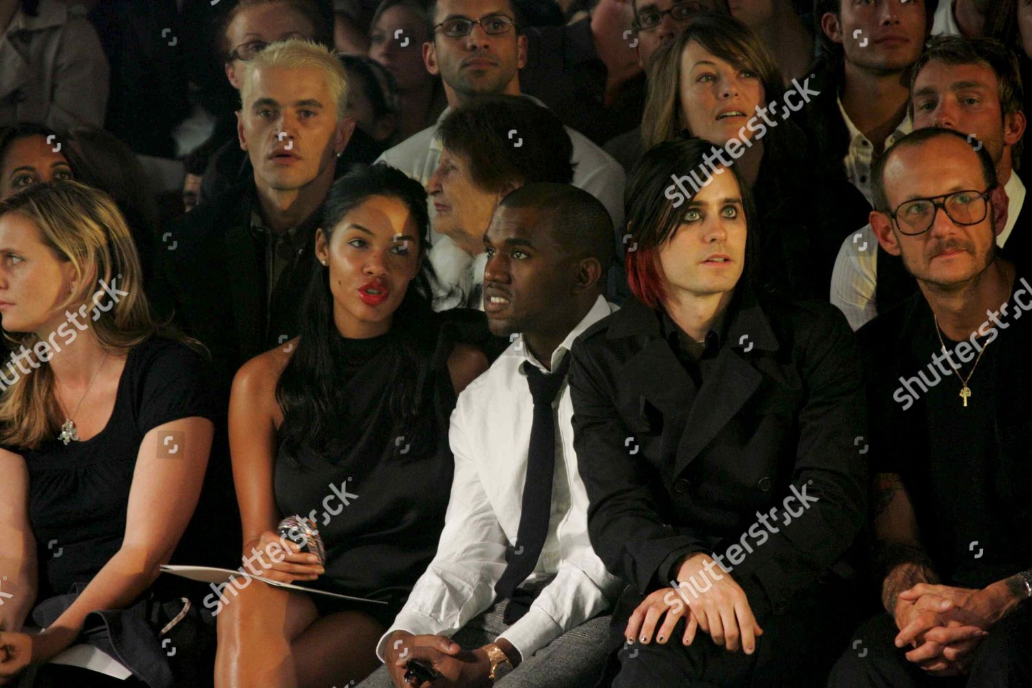 Alexis Kanye West Jared Leto Editorial Stock Photo - Stock Image