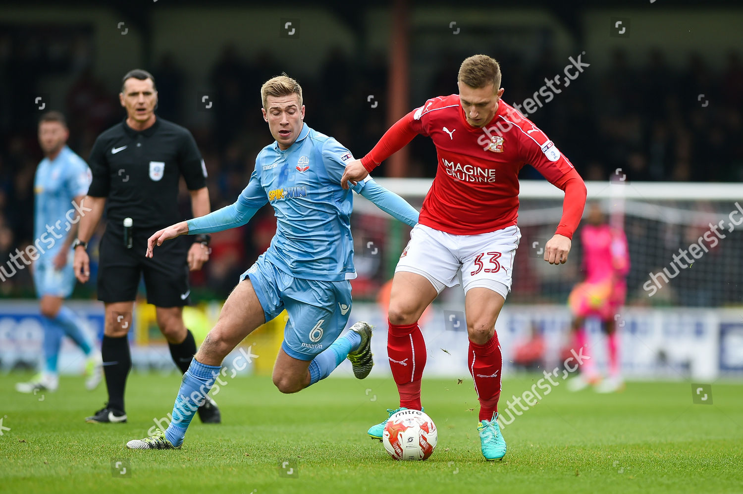 Swindon Town Forward Luke Norris 33 Editorial Stock Photo - Stock Image ...