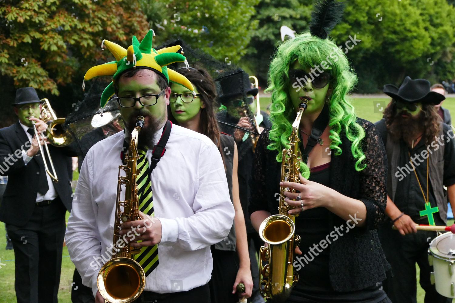 Key Lime Pi Alternative Jazz Band Editorial Stock Photo Stock Image