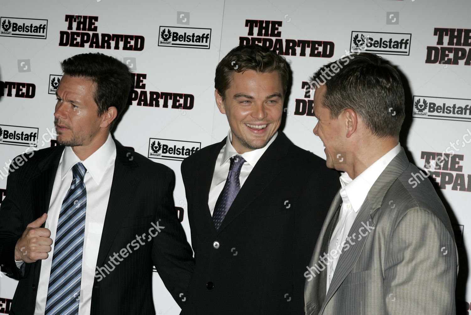 Mark Wahlberg Leonardo Dicaprio Matt Damon Editorial Stock Photo