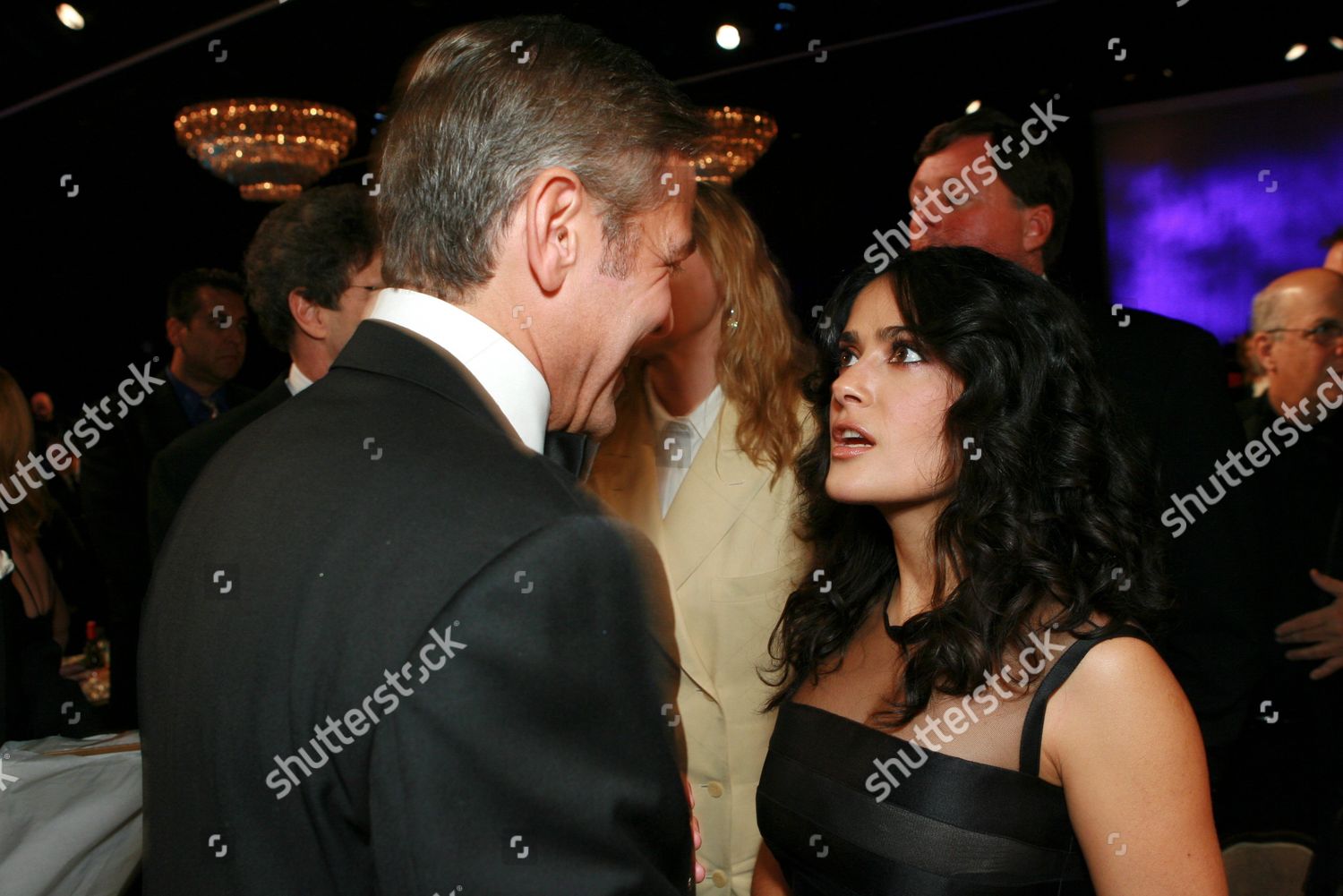 George Clooney Salma Hayek Editorial Stock Photo - Stock Image