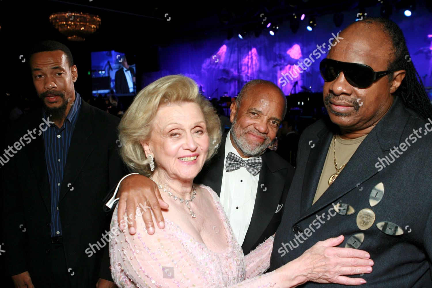 Barbara Davis Berry Gordy Stevie Wonder Editorial Stock Photo - Stock ...