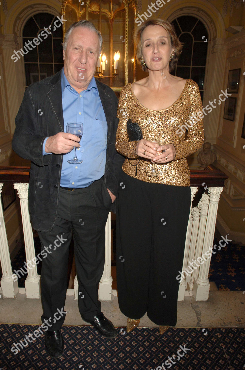 Frederick Forsyth Wife Sandy Editorial Stock Photo - Stock Image ...