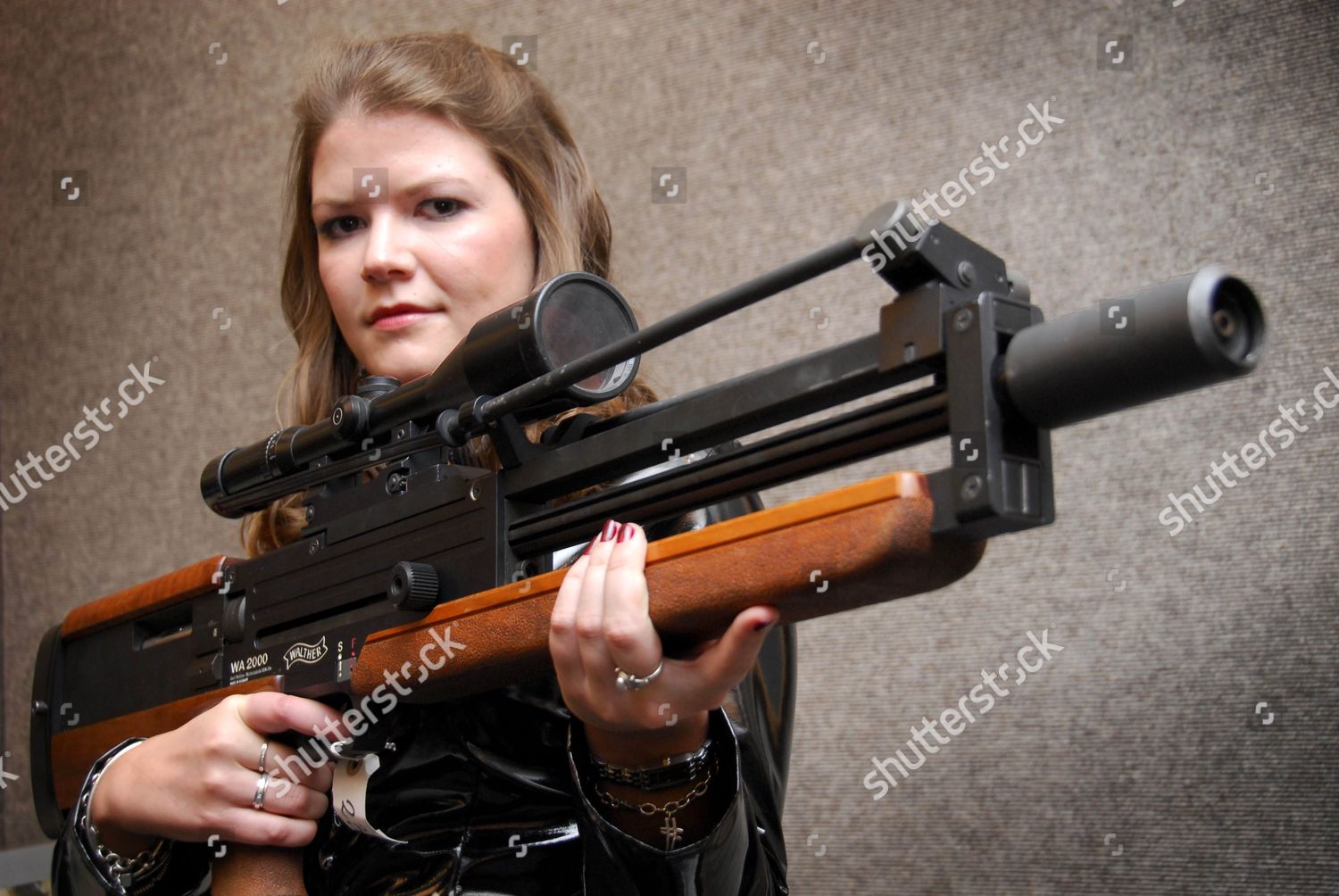Living Daylights Ba Walther Wa00 Sniper Rifle Redaktionelles Stockfoto Stockbild Shutterstock