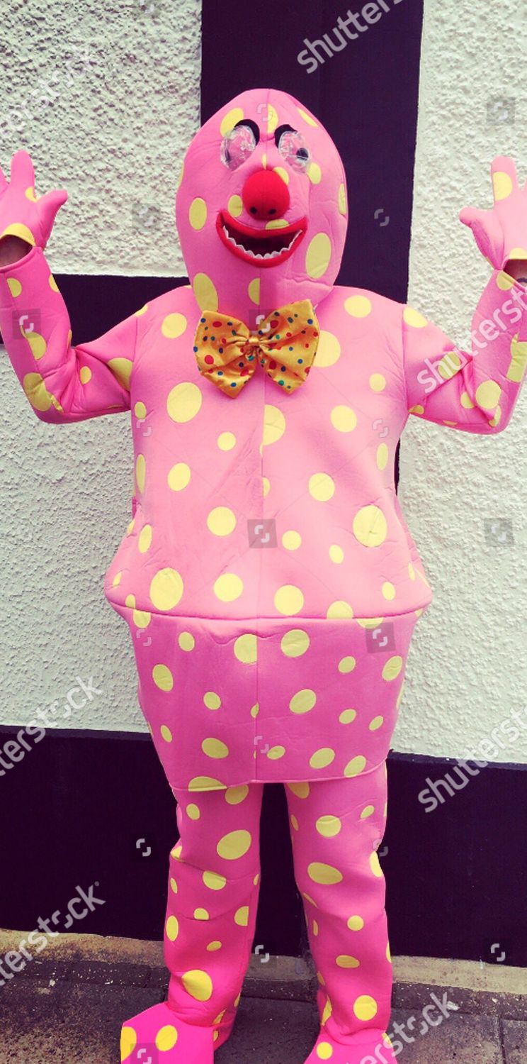 Aaron Fancy Dress Mr Blobby On Editorial Stock Photo Stock Image