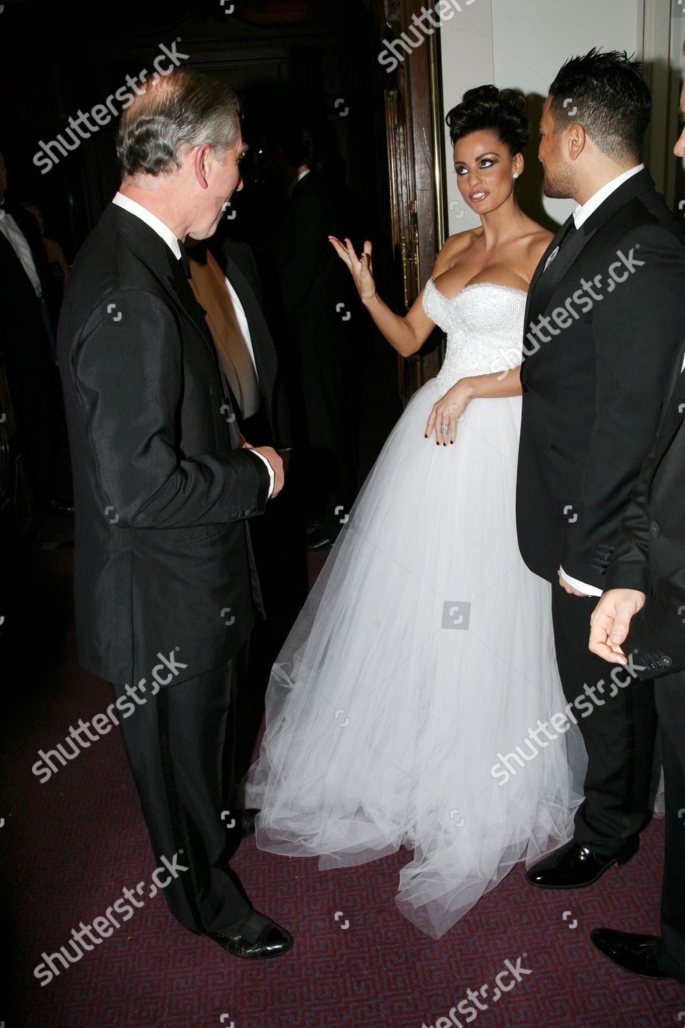 Prince Charles Katie Price Peter Andre Editorial Stock Photo