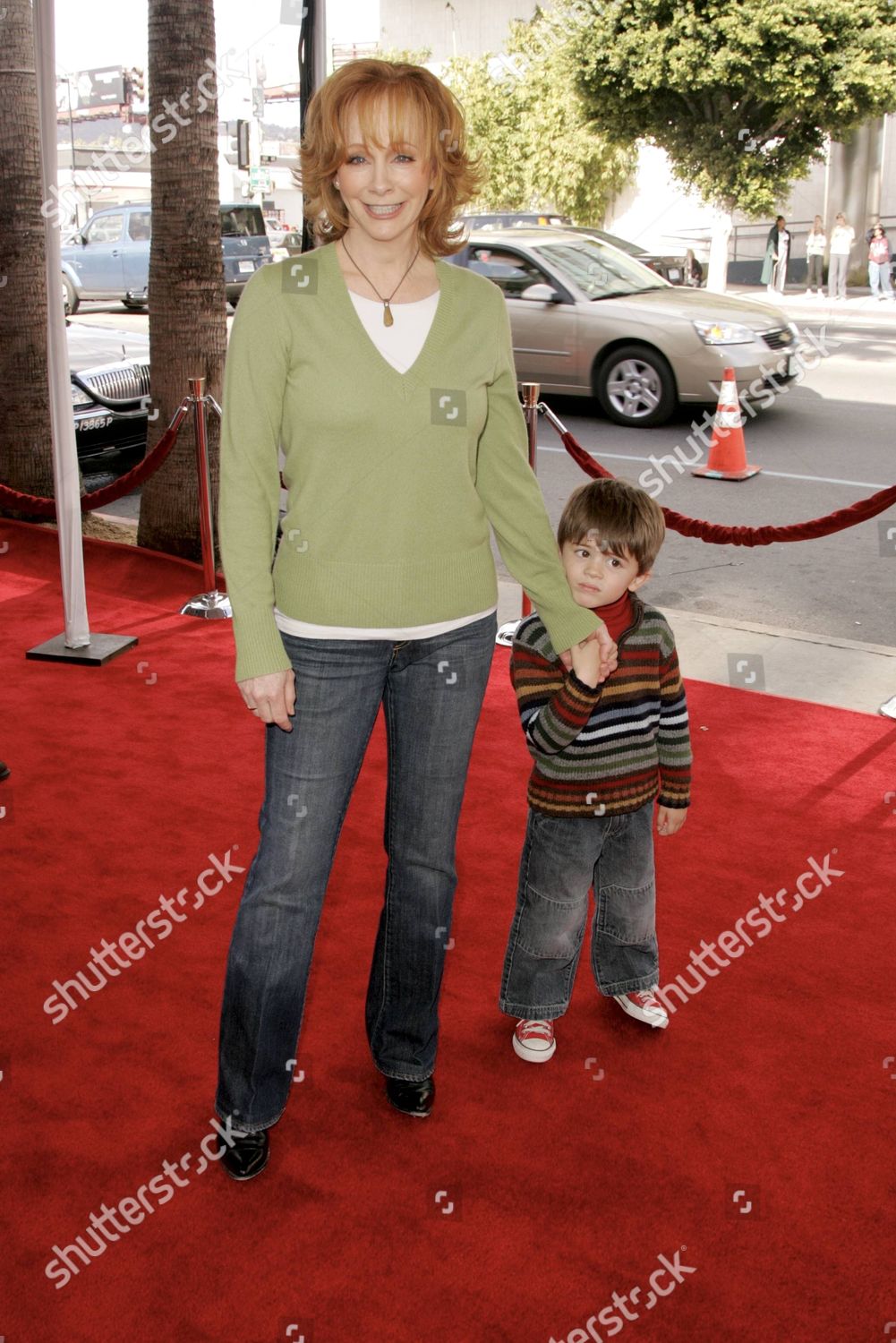 Reba Mcentire Grandson Mason Editorial Stock Photo - Stock Image 