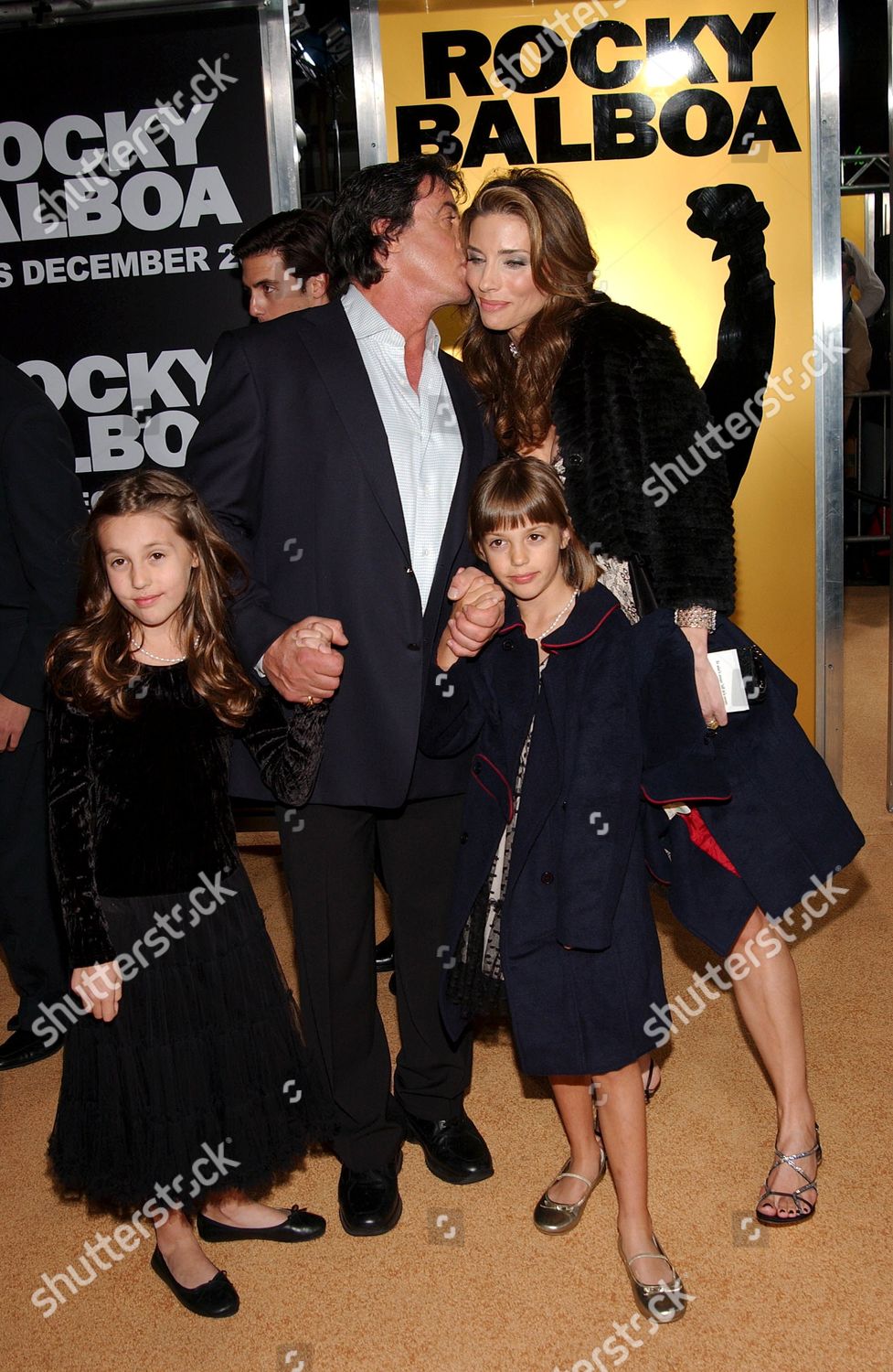 Sylvester Stallone Jennifer Flavin Their Daughters Sophia Editorial Stock Photo Stock Image Shutterstock