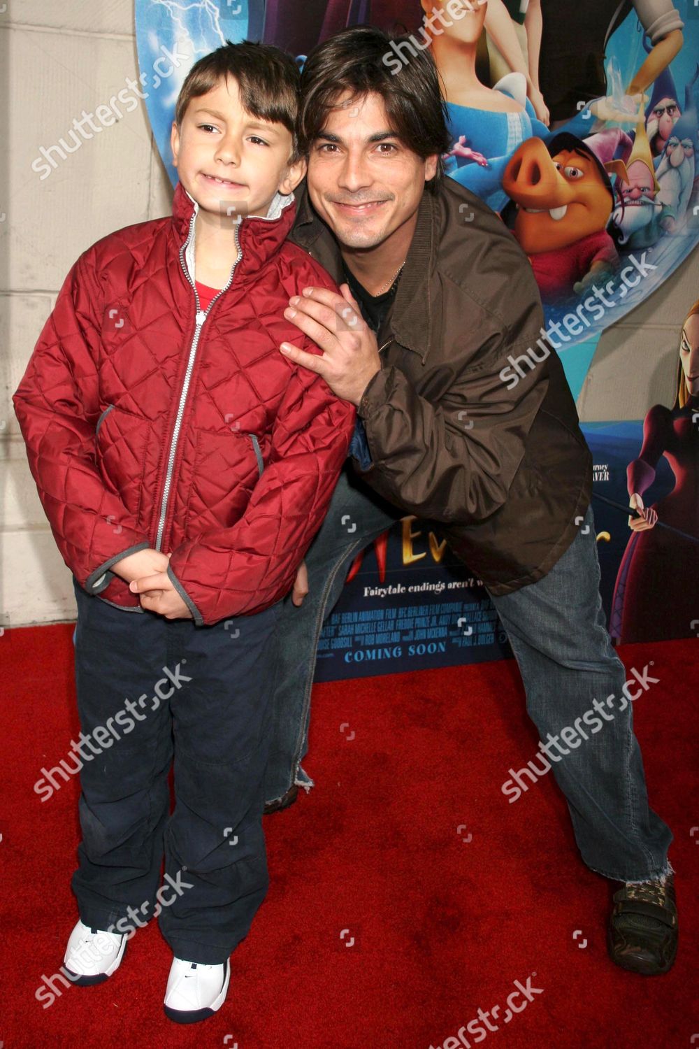 Bryan Dattilo Son Gabriel Editorial Stock Photo - Stock Image